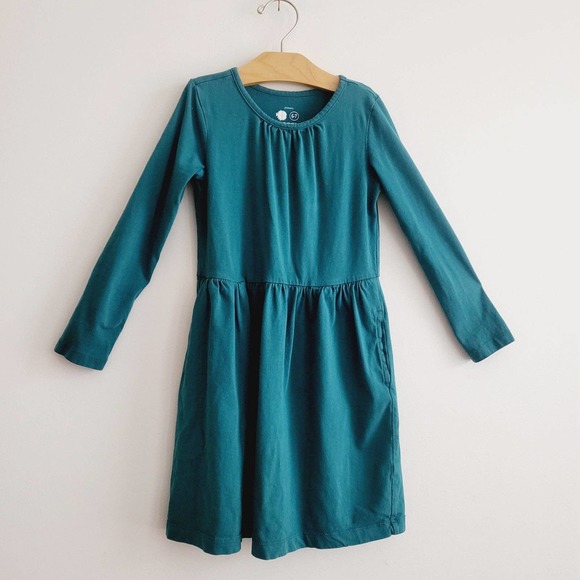 Primary Other - Primary green cotton dress 6/7